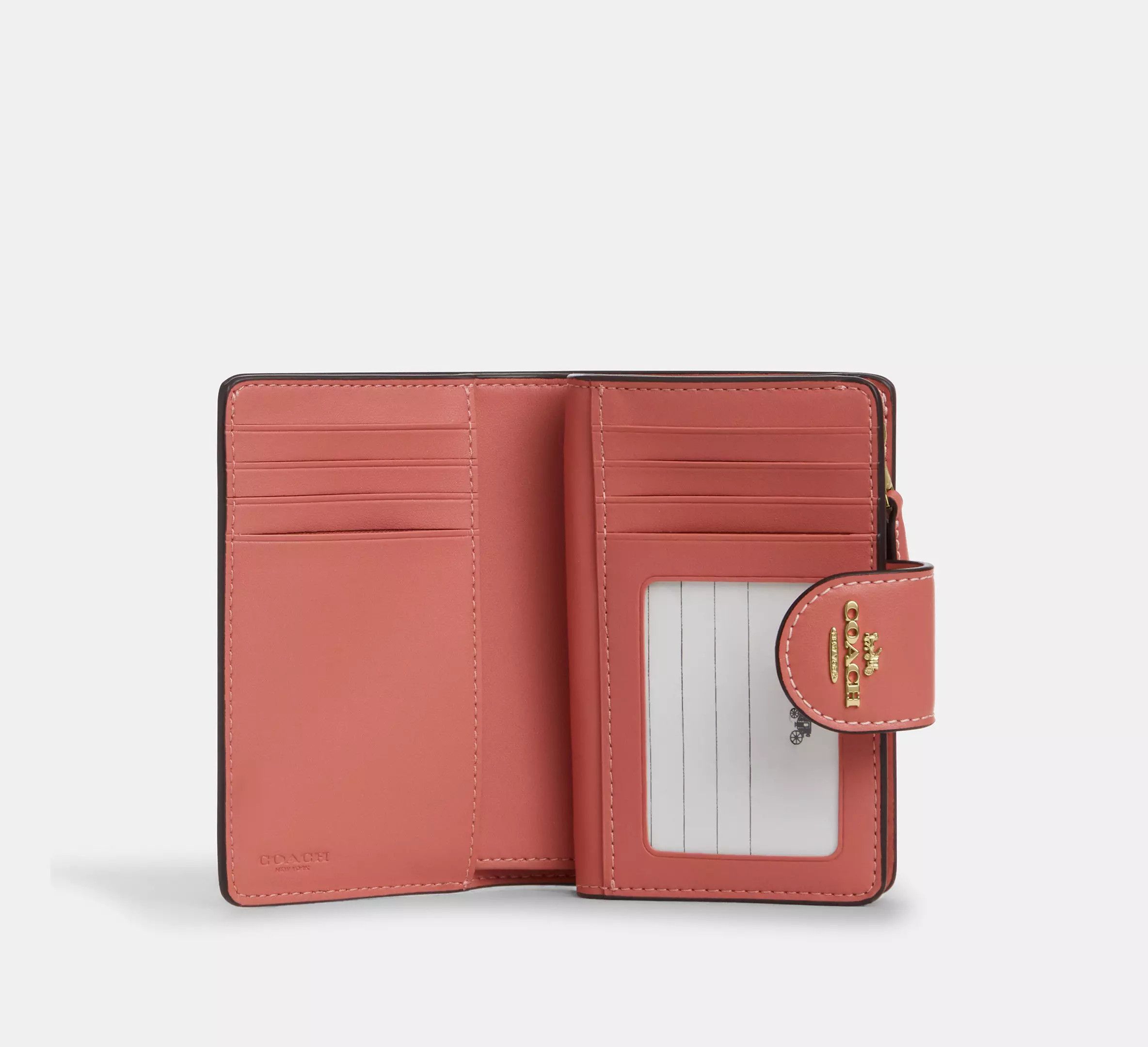 Coach Medium Corner Zip Wallet With Floral Print CAO99 Size ONE SIZE - 7 Thumbnail