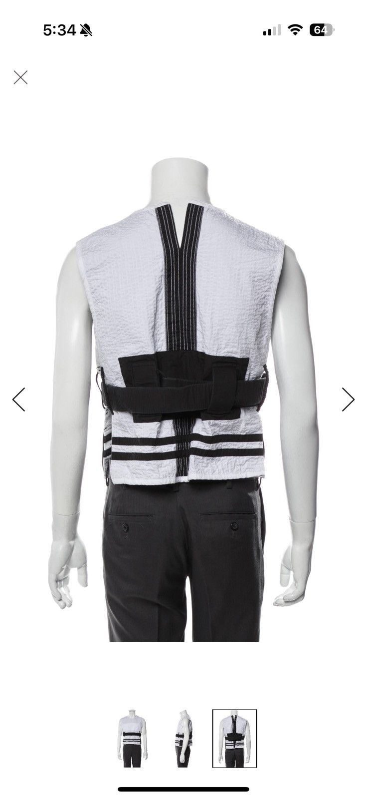 Craig Green Craig Green Graphic Print Vest w/ Wrap Around Size US L / EU 52-54 / 3 - 12 Thumbnail