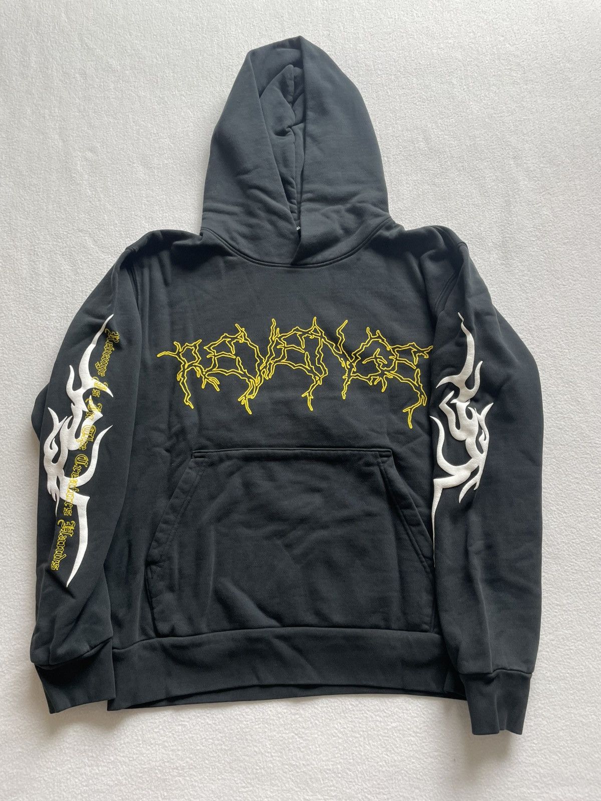 Revenge Revenge Yellow Lightning Cerberus Hoodie Size US S / EU 44-46 / 1 - 2 Thumbnail