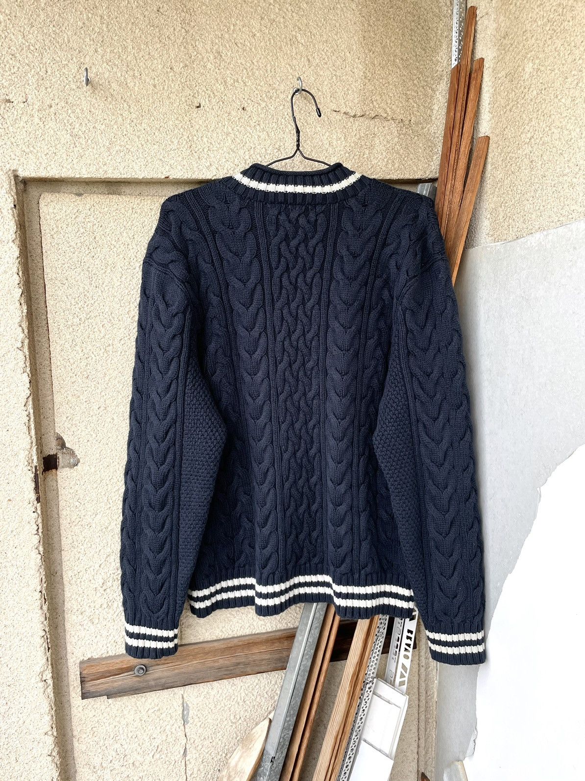 Polo Ralph Lauren Vintage 90s Polo Ralph Lauren Heavy Cable Knit Sweater Size US XL / EU 56 / 4 - 10 Thumbnail
