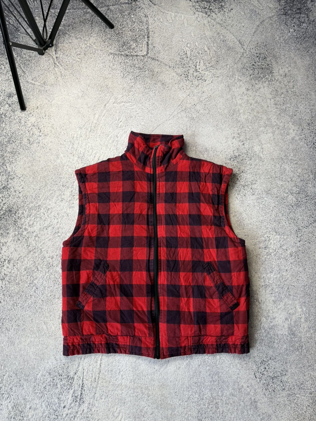 Other Vintage Dickies Plaid Vest RARE size L Size US L / EU 52-54 / 3 - 1 Thumbnail
