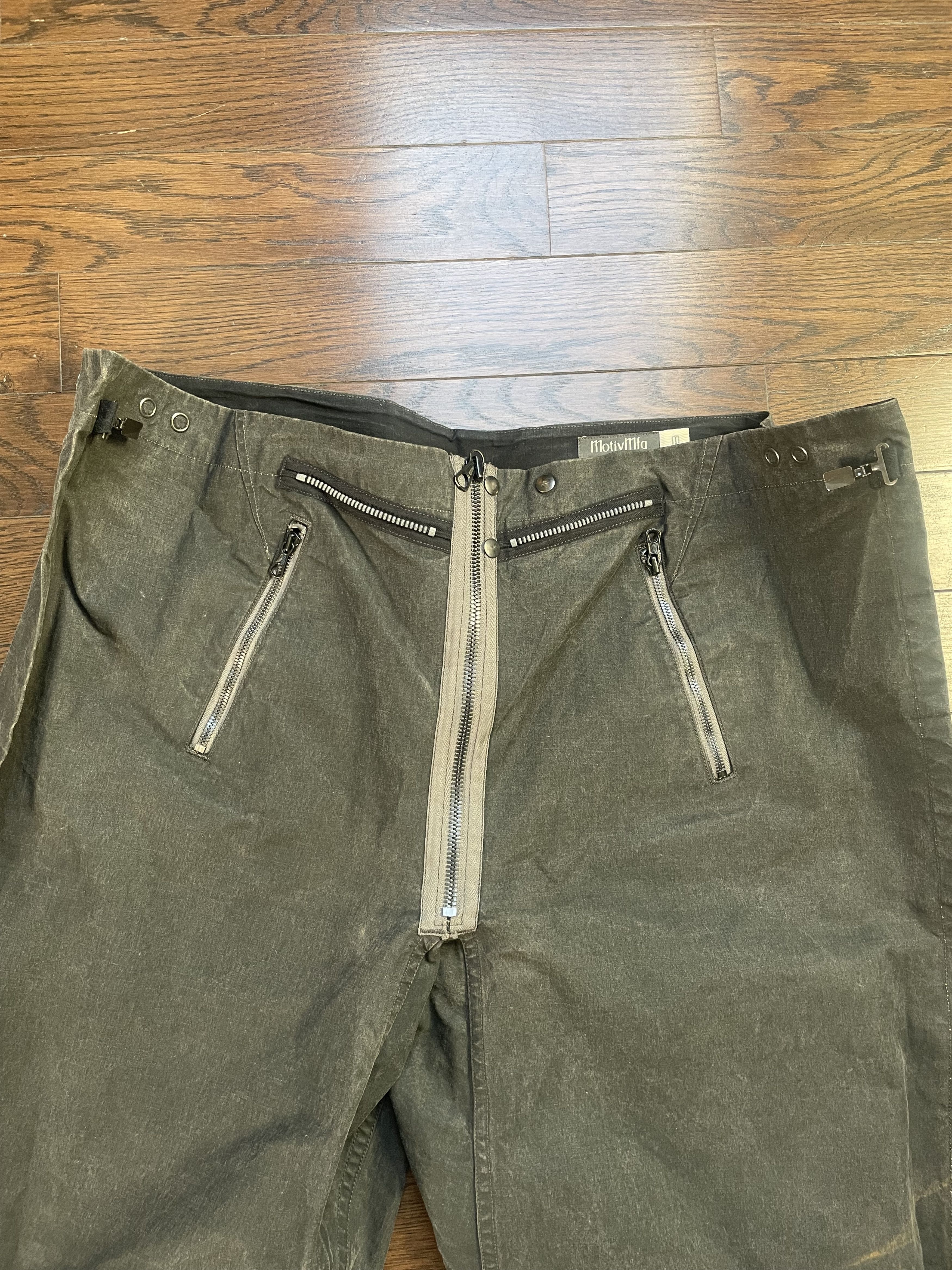 MotivMfg Helix Waxed Cotton Trousers Size US 30 / EU 46 - 2 Thumbnail