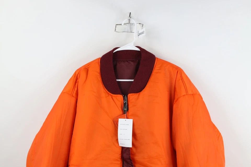 Vintage Deadstock Vintage 90s Streetwear Reversible Bomber Jacket Size US L / EU 52-54 / 3 - 12 Thumbnail