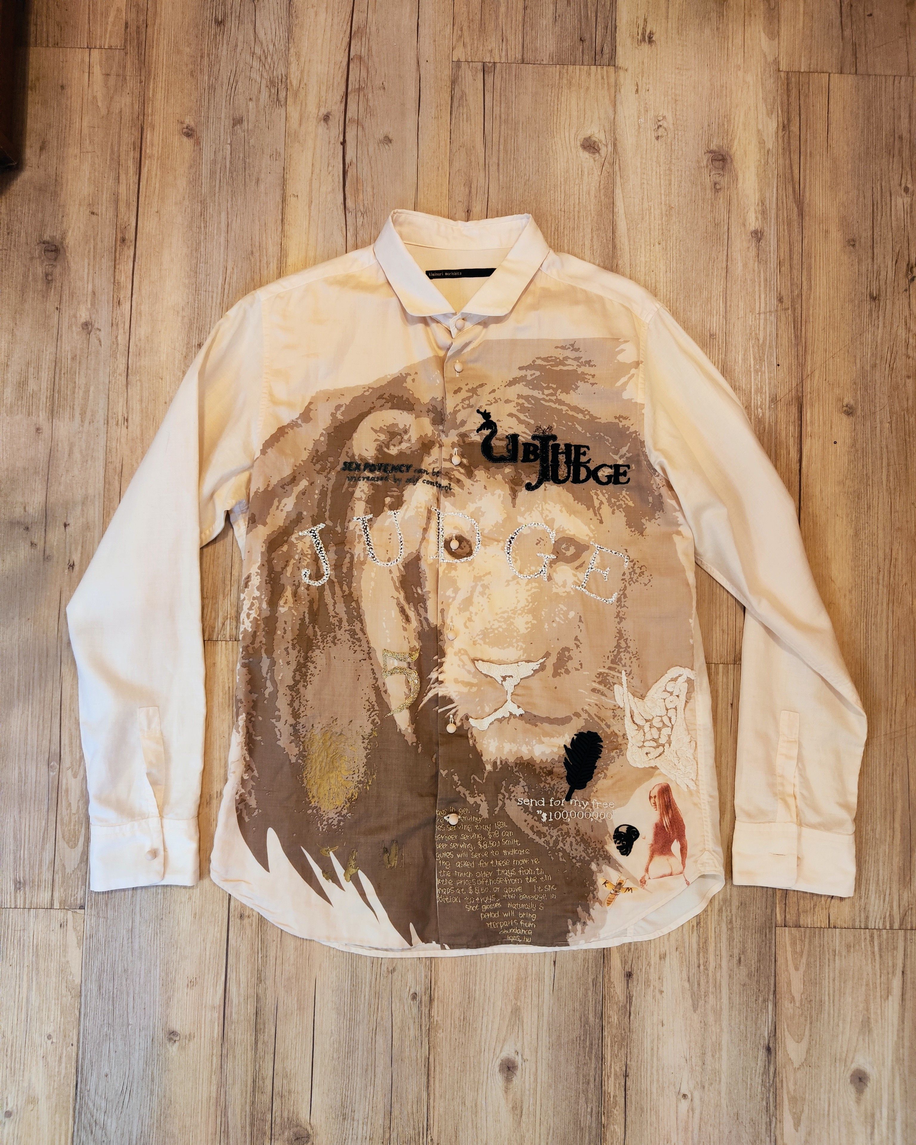Kiminori Morishita Runway handmade shirt SS2008.Like By Walid or Share Spirit Size US L / EU 52-54 / 3 - 3 Thumbnail