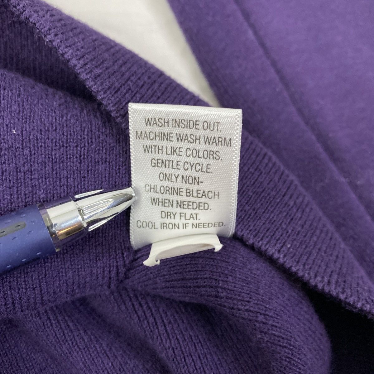 Apt. 9 Apt. 9 Sweater Shirt Womens Small Purple Long Sleeve Knit Size S / US 4 / IT 40 - 6 Thumbnail