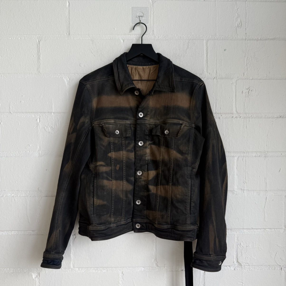 Rick Owens Rick Owens Acid Wash Work Jacket Size US L / EU 52-54 / 3 - 1 Thumbnail