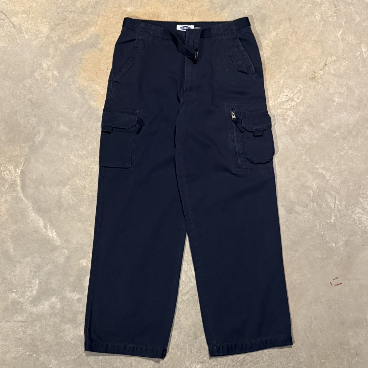 Vintage 2000s Faded Military Cargo Pocket Baggy Jeans ERD Grunge Y2K Size US 30 / EU 46 - 1 Thumbnail