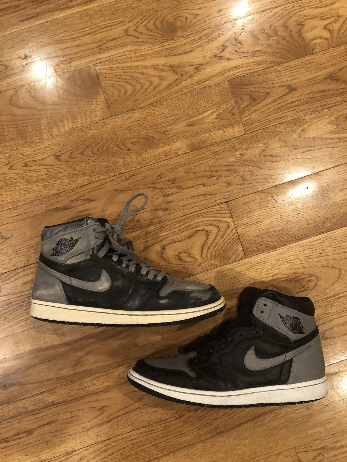Nike × Vintage Jordan 1 - Shadow (1985/vintage custom) Size US 10.5 / EU 43-44 - 3 Thumbnail