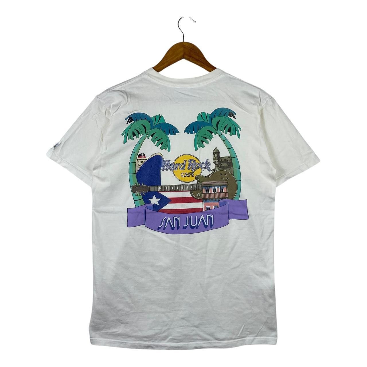 Hard Rock Cafe Vintage HARD ROCK CAFE San Juan Puerto Rico Tee Shirt Top Size US S / EU 44-46 / 1 - 1 Thumbnail