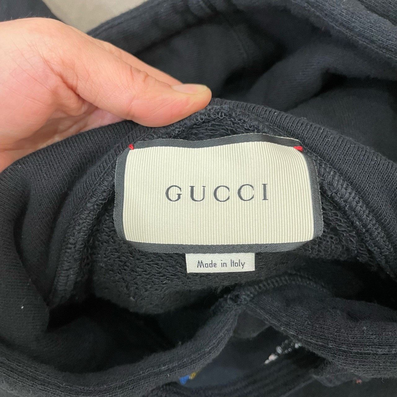 Gucci Gucci Black meteor scale hoodie 2501-Nextarrow Size US S / EU 44-46 / 1 - 4 Thumbnail