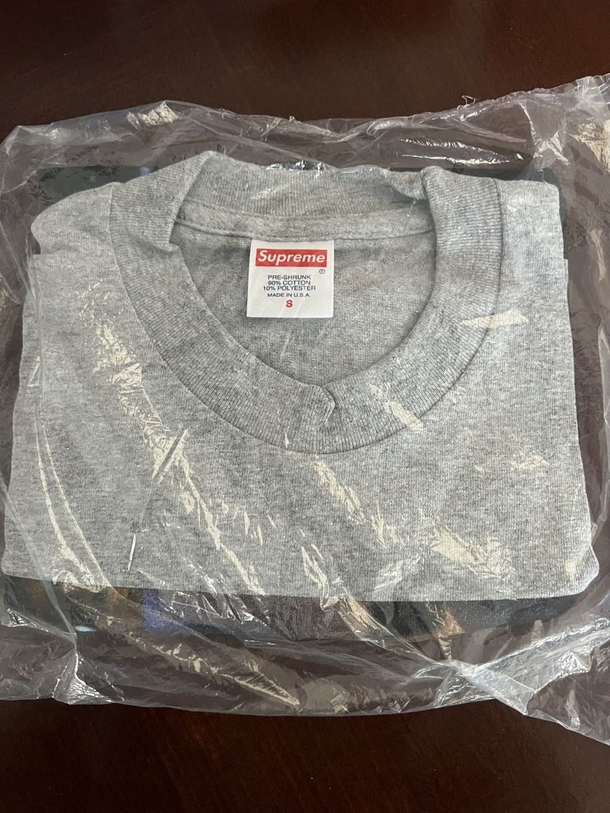 Supreme *Sealed New* SS19 Supreme King of New York Tee Grey - Size S Size US S / EU 44-46 / 1 - 2 Thumbnail