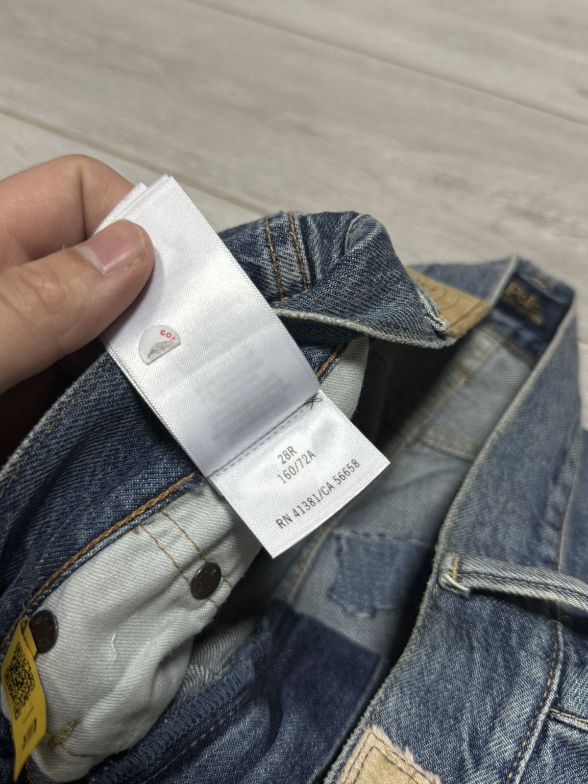 Polo Ralph Lauren POLO Ralph Lauren patch work bandana distressed pants jeans Size US 28 / EU 44 - 6 Thumbnail