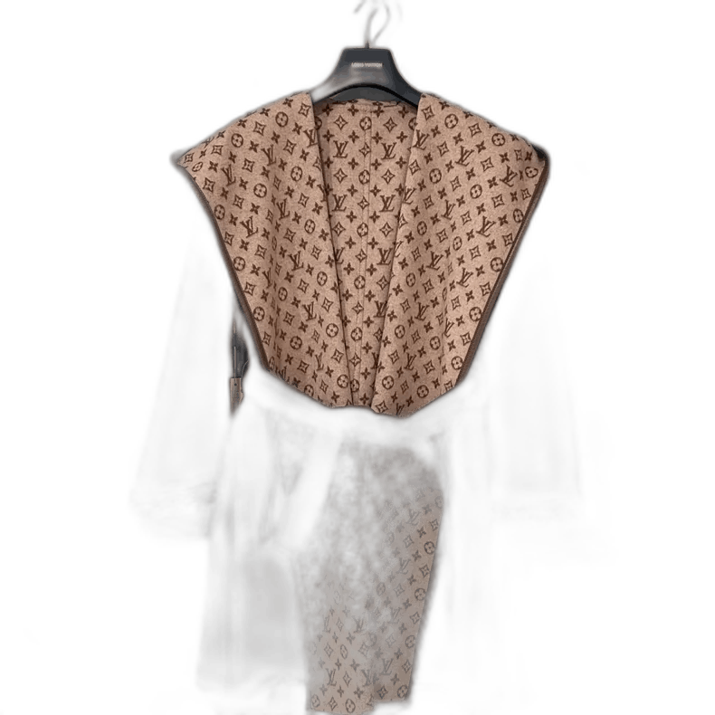 Louis Vuitton Louis Vuitton Printed Coat with Detachable Sleeves Size S / US 4 / IT 40 - 1 Thumbnail