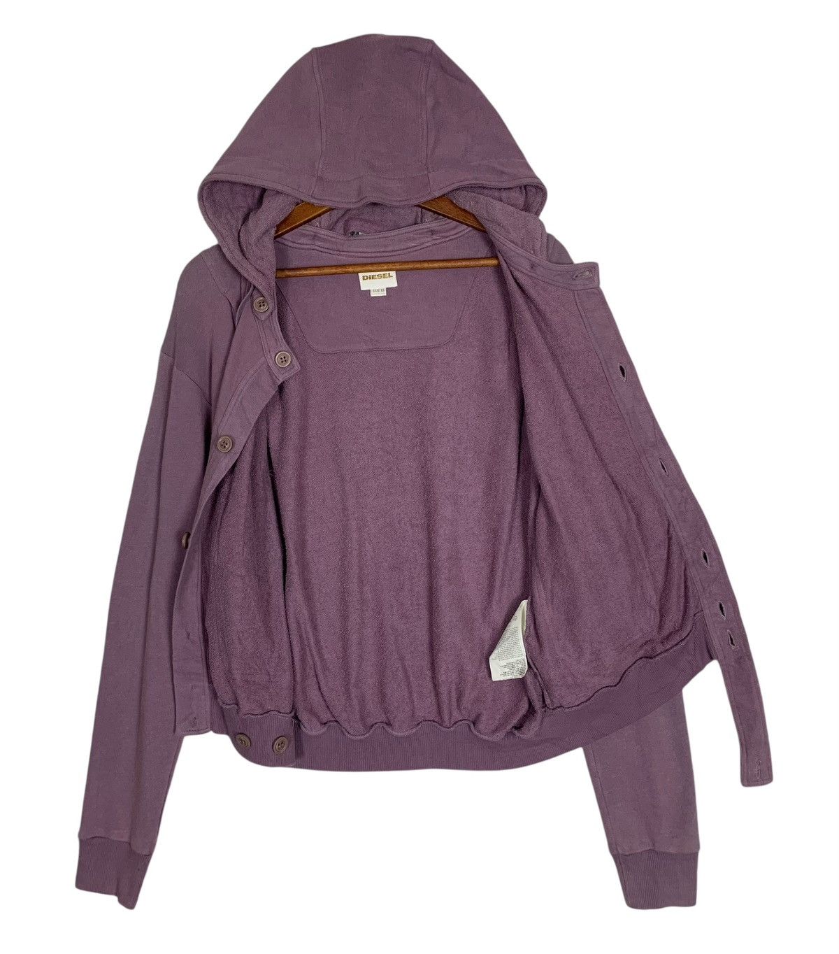 Diesel Diesel Brand Designer StreetWear JapaneseBrand Hodie Jacket Size S / US 4 / IT 40 - 5 Thumbnail