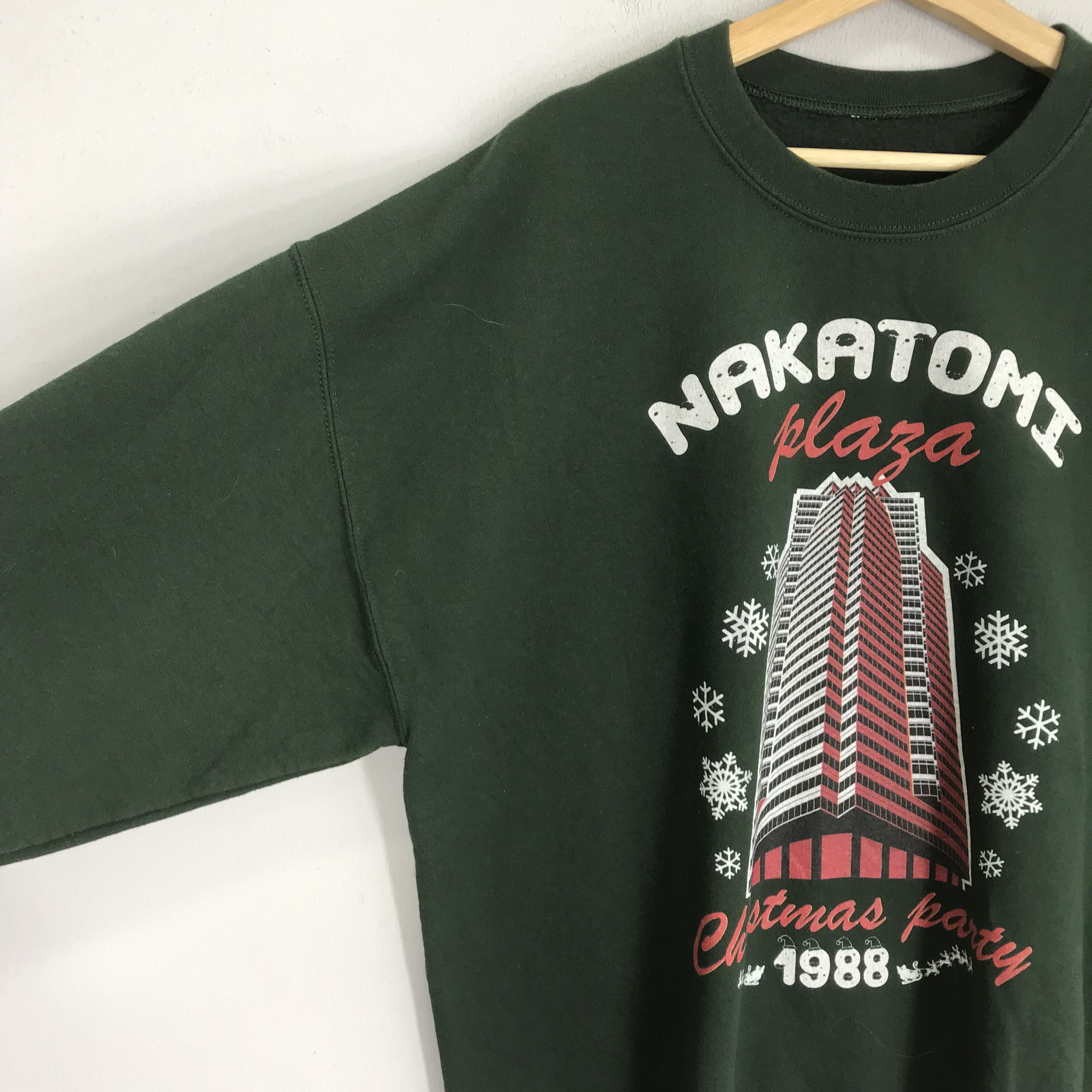 Vintage Vintage Happy Holidays Christmas Green Sweatshirts - 236 Size US XL / EU 56 / 4 - 4 Thumbnail