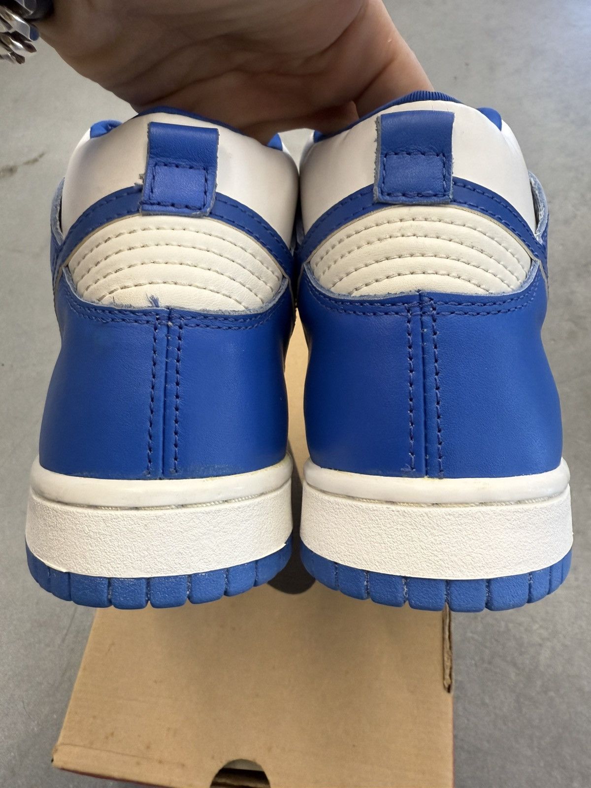 Nike × Vintage 1999 Vintage Nike Dunk High LE Kentucky Size US 7.5 / EU 40-41 - 6 Thumbnail