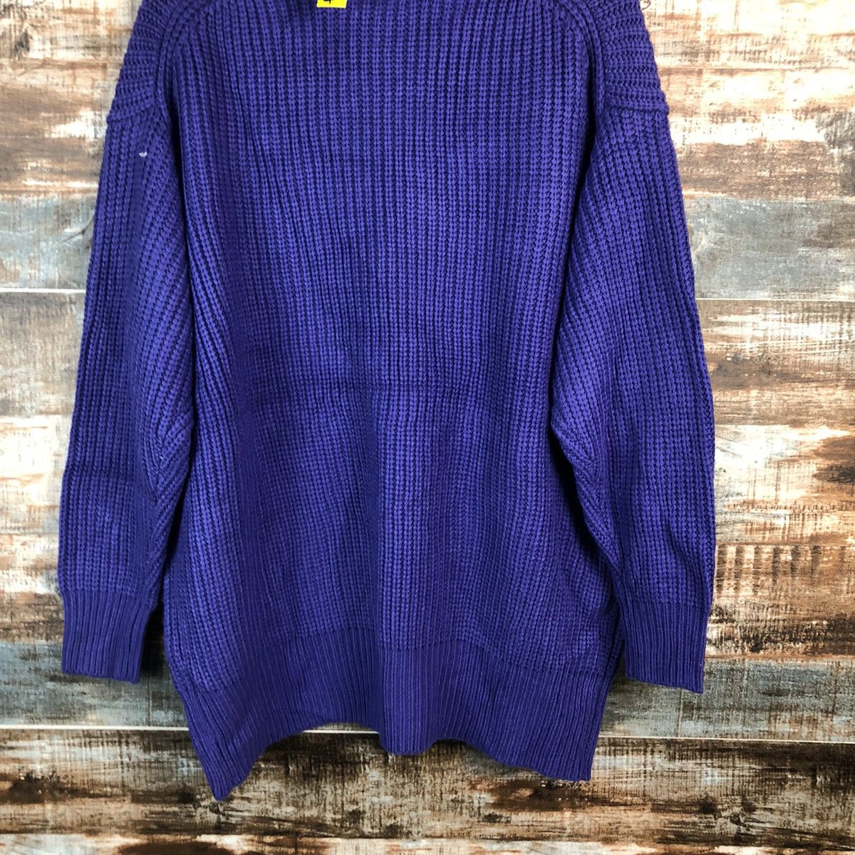 Homespun Knitwear × LOWRYS FARM Lowyrs Farm Purple Knitwear #A2349 Size XL / US 12-14 / IT 48-50 - 14 Thumbnail