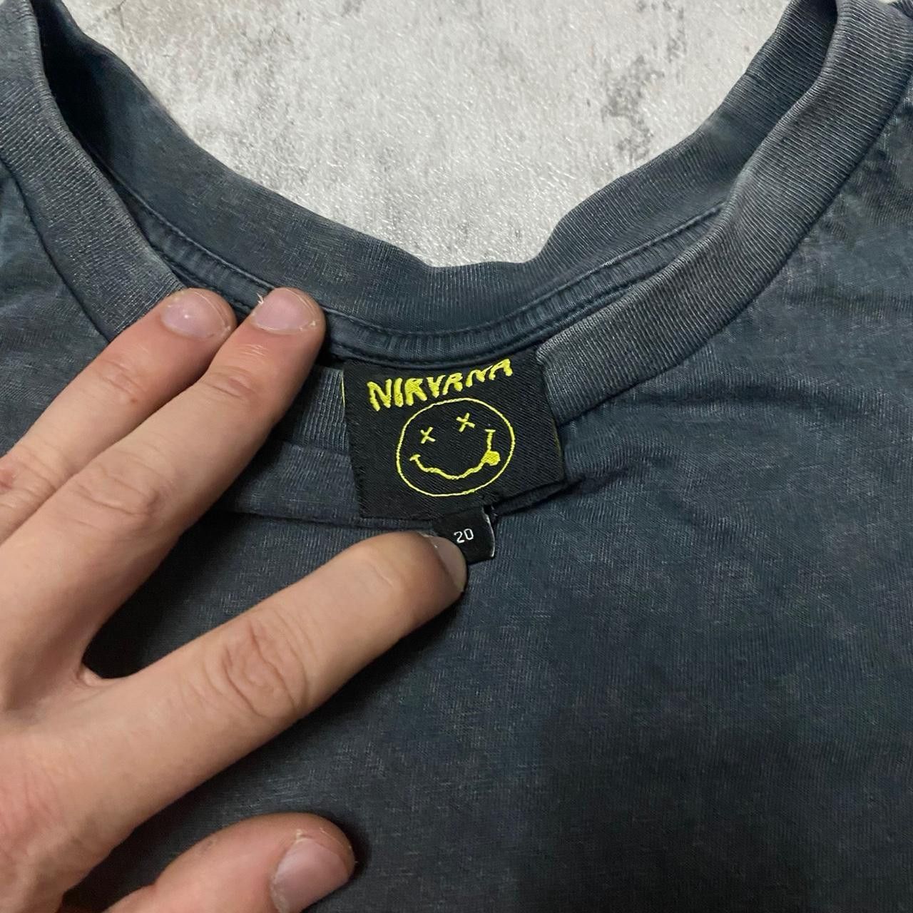 Other Nirvana black cotton t-shirt #grunge Size US S / EU 44-46 / 1 - 3 Thumbnail