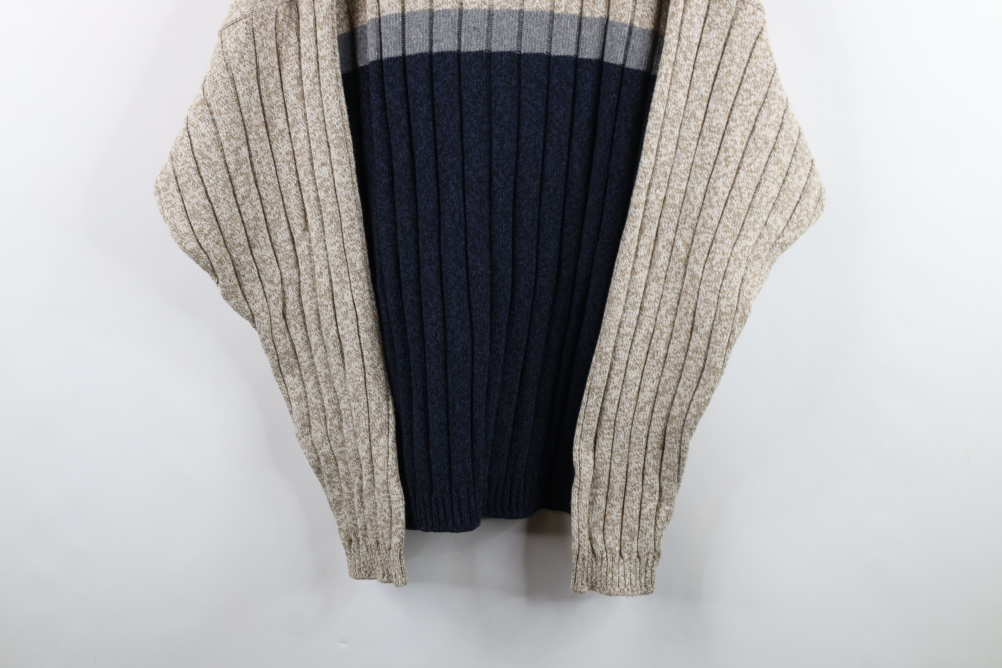 Vintage Vintage 90s Streetwear Hand Framed Knit Crewneck Sweater USA Size US XL / EU 56 / 4 - 3 Thumbnail
