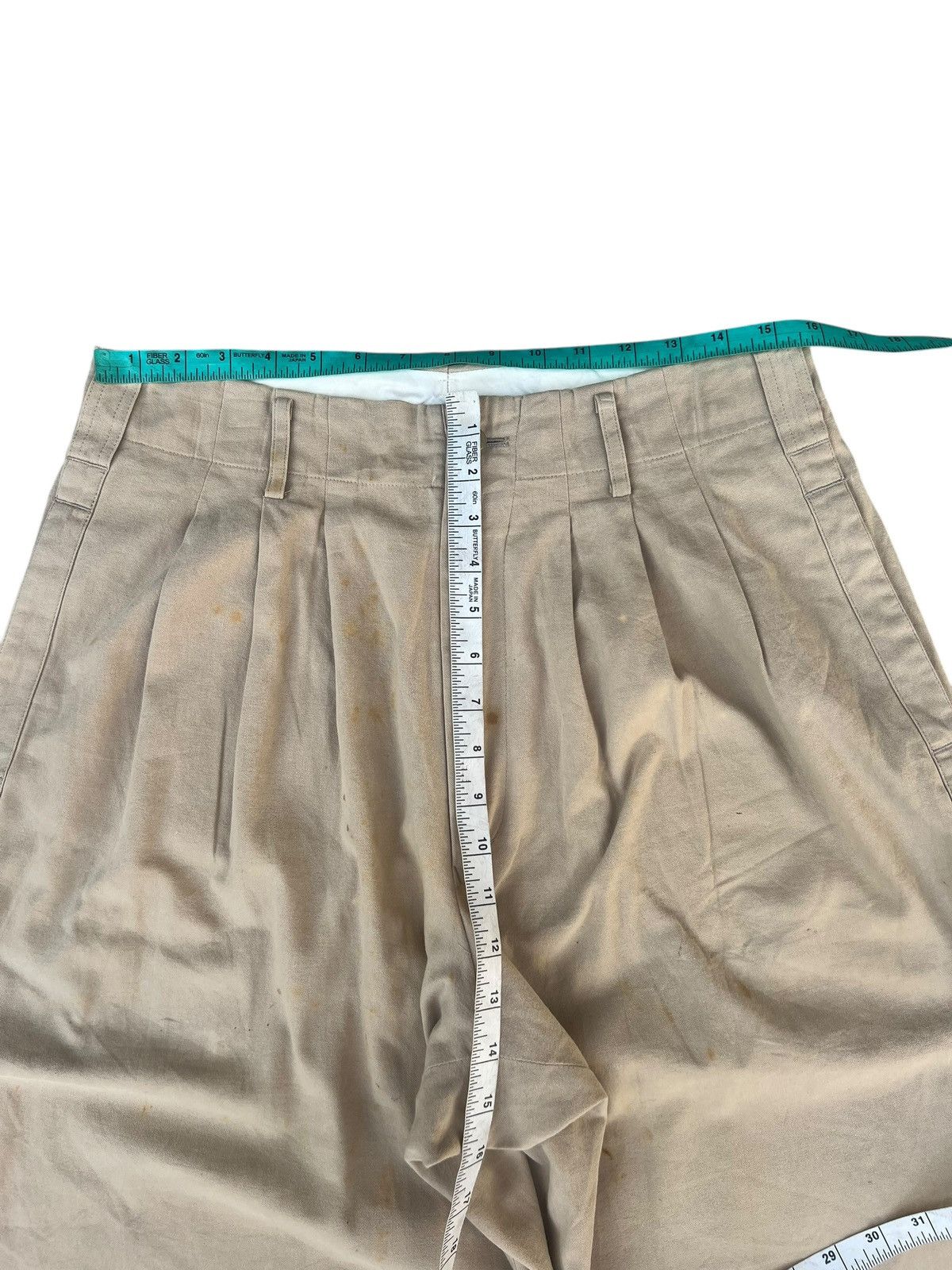 Yohji Yamamoto A/W 1993 Yohji Yamamoto Y’s For Men Stains Baggy Trouser Size US 31 - 4 Thumbnail