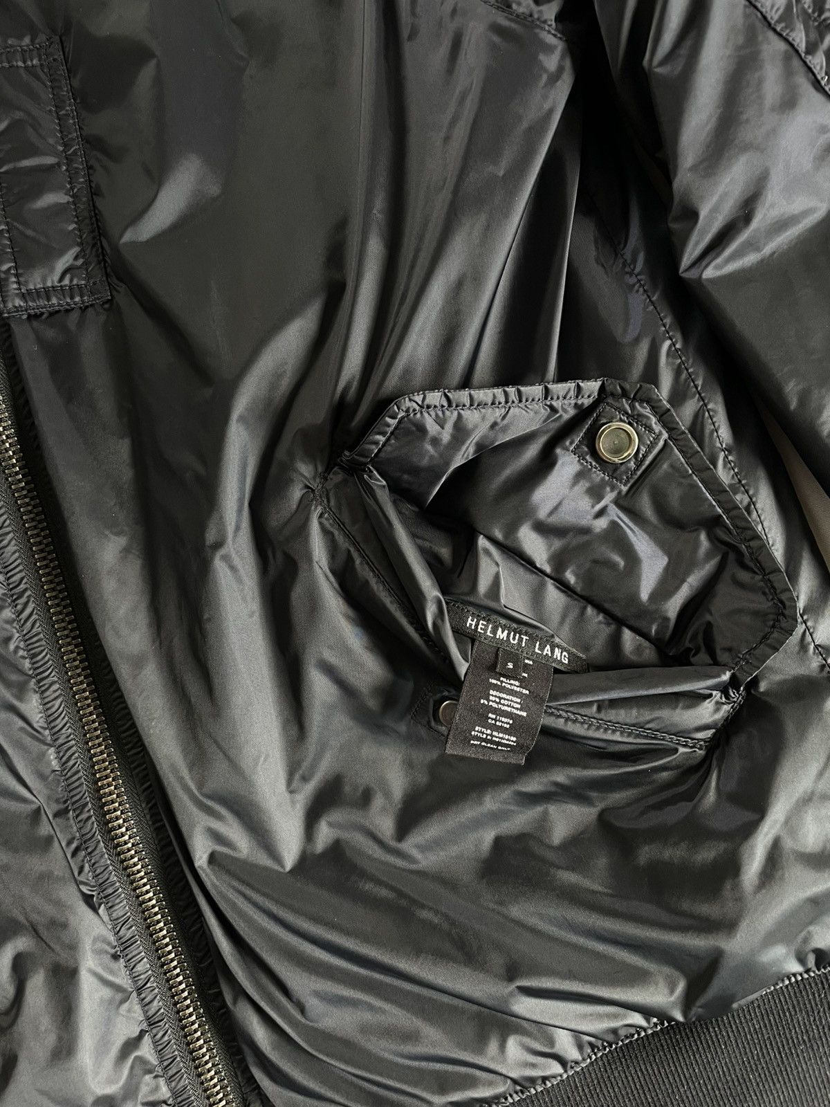Helmut Lang Helmut Lang Reversible bomber jacket Size US M / EU 48-50 / 2 - 4 Thumbnail