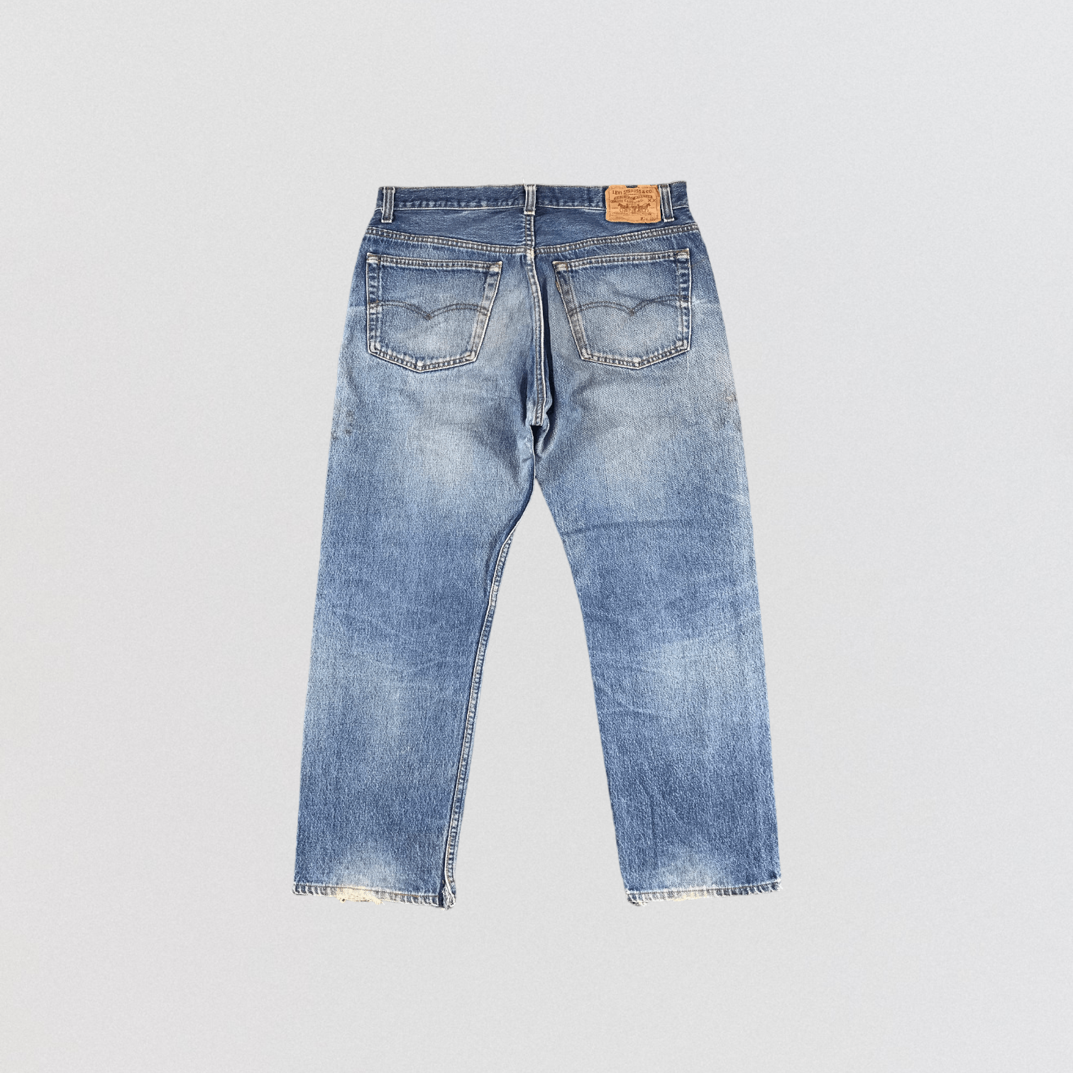 Levi's Vintage 90s Levis 501 Jeans-JM919 Size US 36 / EU 52 - 2 Thumbnail