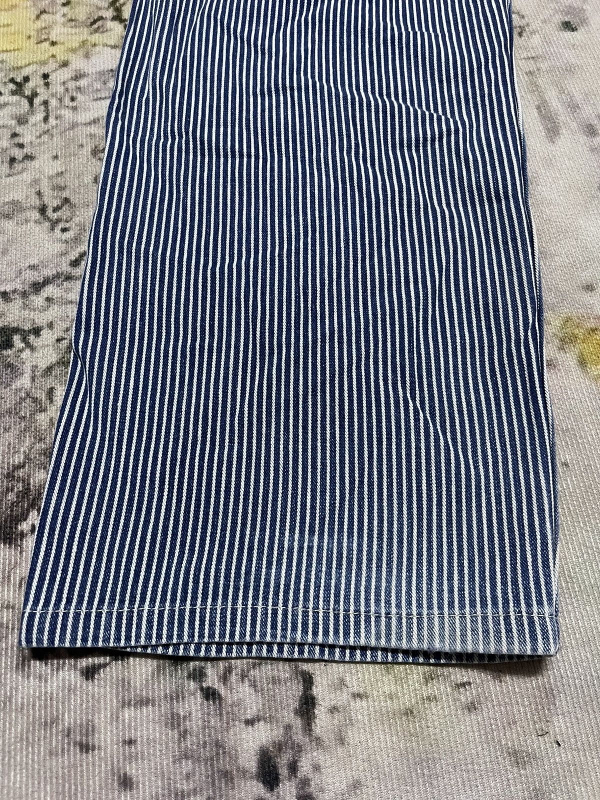 Japanese Brand Flare Japanese Stripe Vintage Size US 29 - 9 Thumbnail