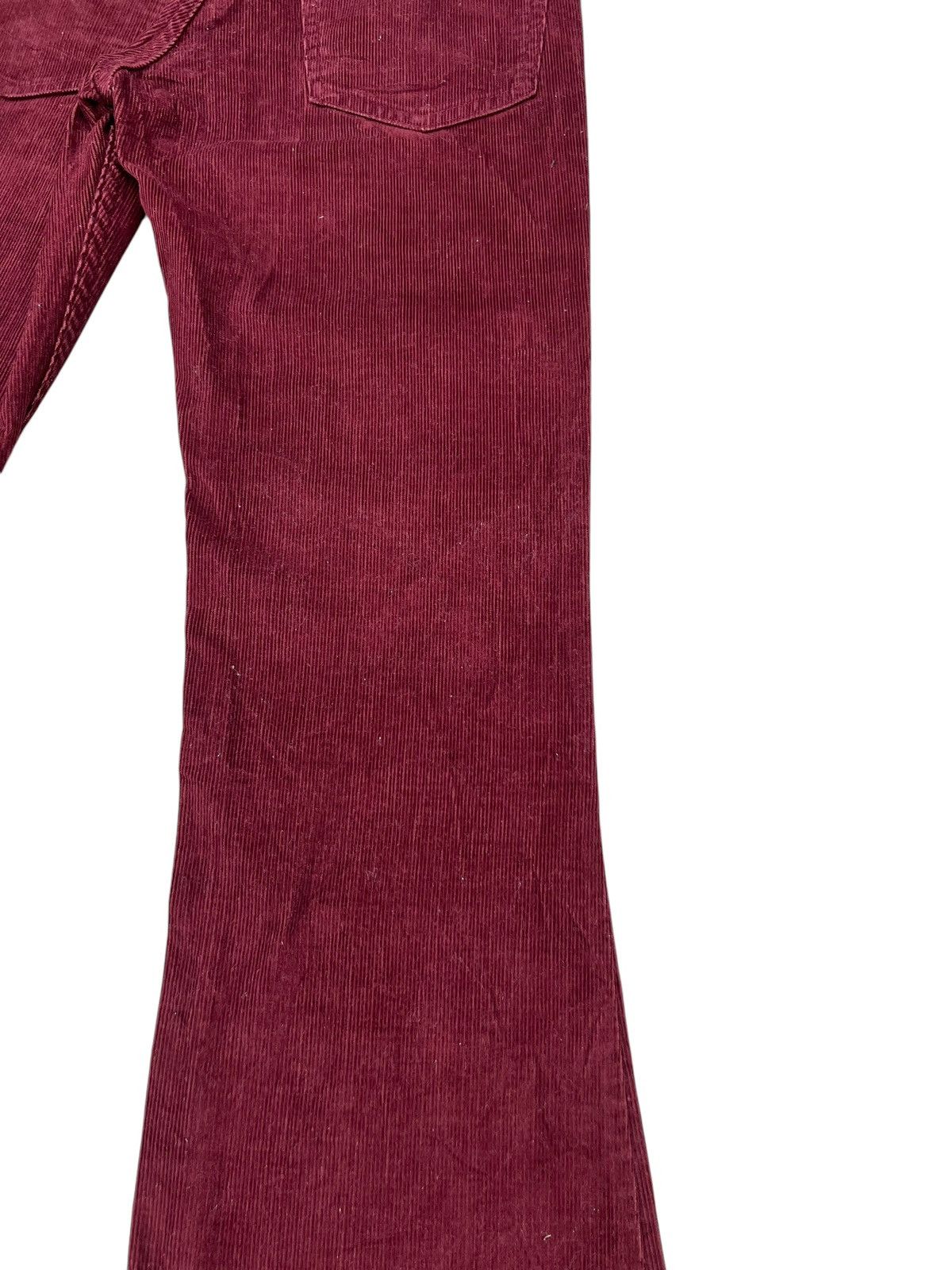 Levi's Vintage 70s Levi’s 646 Maroon Corduroy Bootcut Jeans Size US 29 - 20 Thumbnail