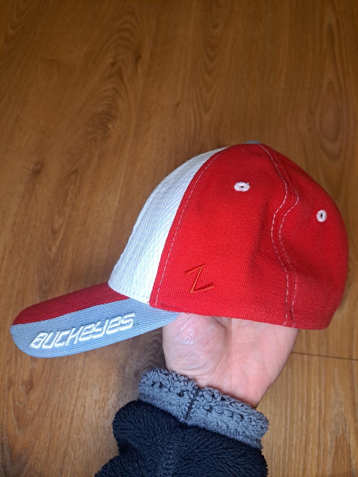 Zephyr Ohio State Zephyr Fit Adjustable Baseball Cap Hat M/L Red Size ONE SIZE - 3 Thumbnail