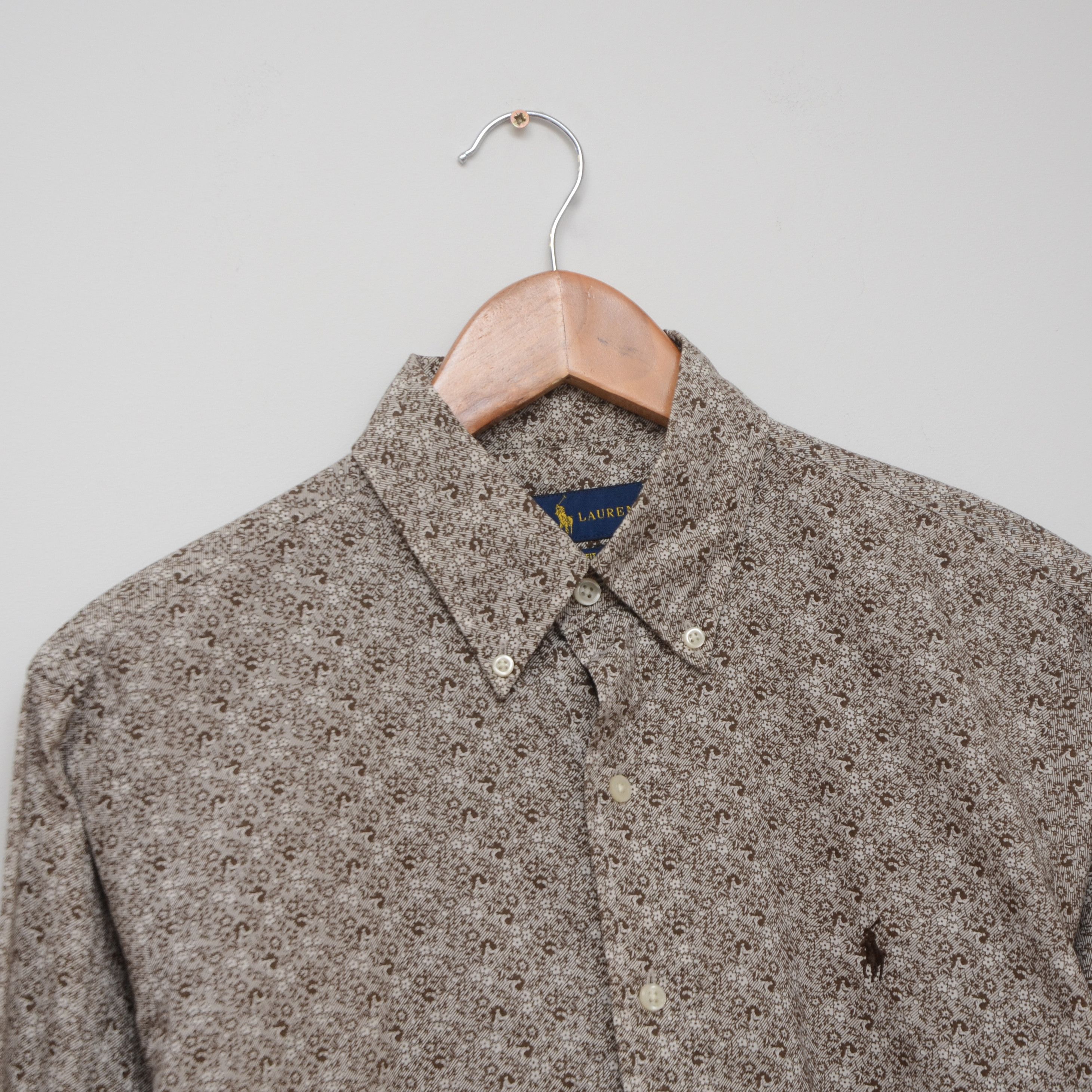 Ralph Lauren Rare Ralph Lauren Floral Autumn Print Size S-M Casual Shirt Size US S / EU 44-46 / 1 - 4 Thumbnail