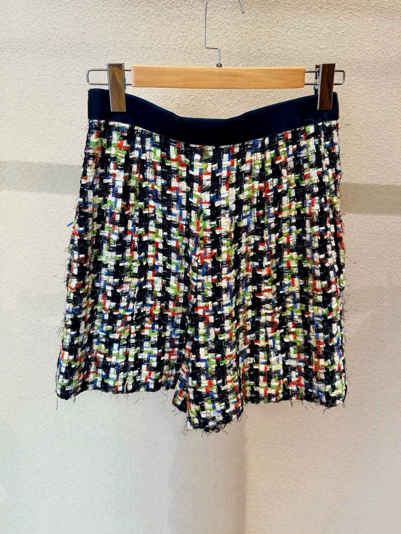 Chanel Chanel Current Series Color Braided Plid Shorts Size 25" / US 0 / IT 36 - 2 Thumbnail