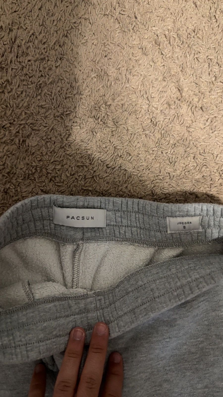 Pacsun Pacsun grey regular joggers/sweatpants used Size small Size US 28 / EU 44 - 3 Thumbnail
