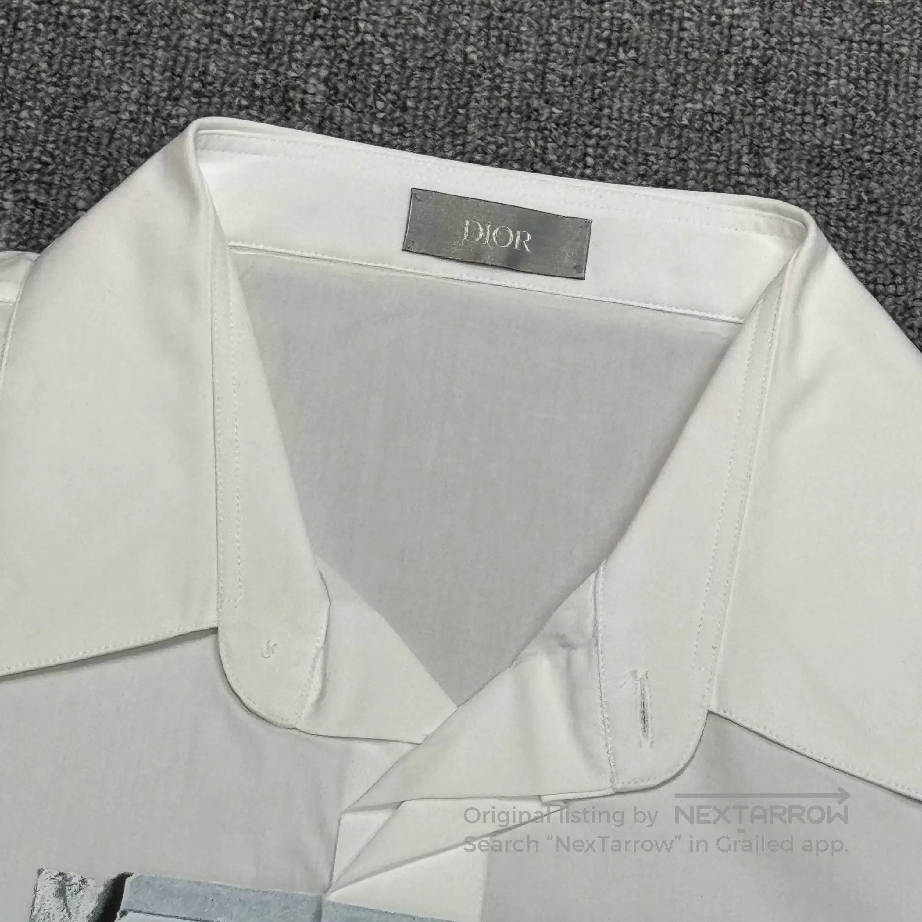 Dior Dior x Daniel Arsham White Long Sleeve Shirt. Size US L / EU 52-54 / 3 - 4 Thumbnail