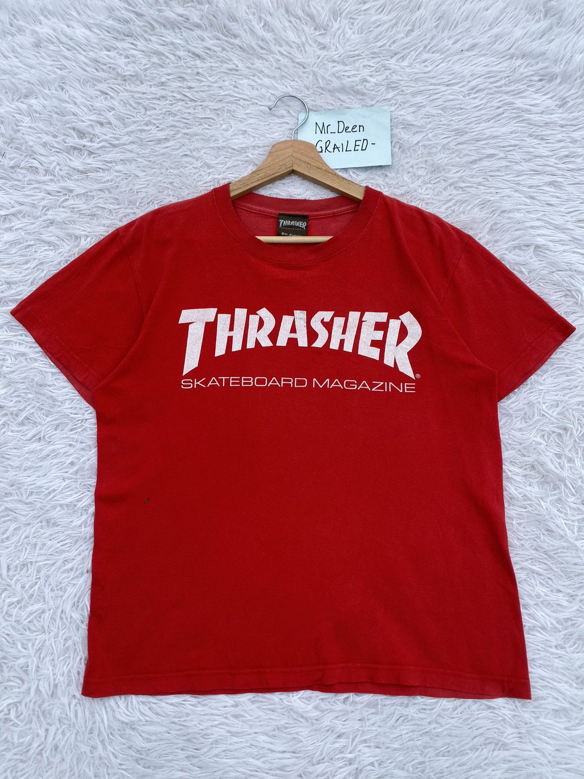 Thrasher Vintage Y2K Thrasher T Shirt Skateboarding Crewneck Tees Size US M / EU 48-50 / 2 - 1 Thumbnail