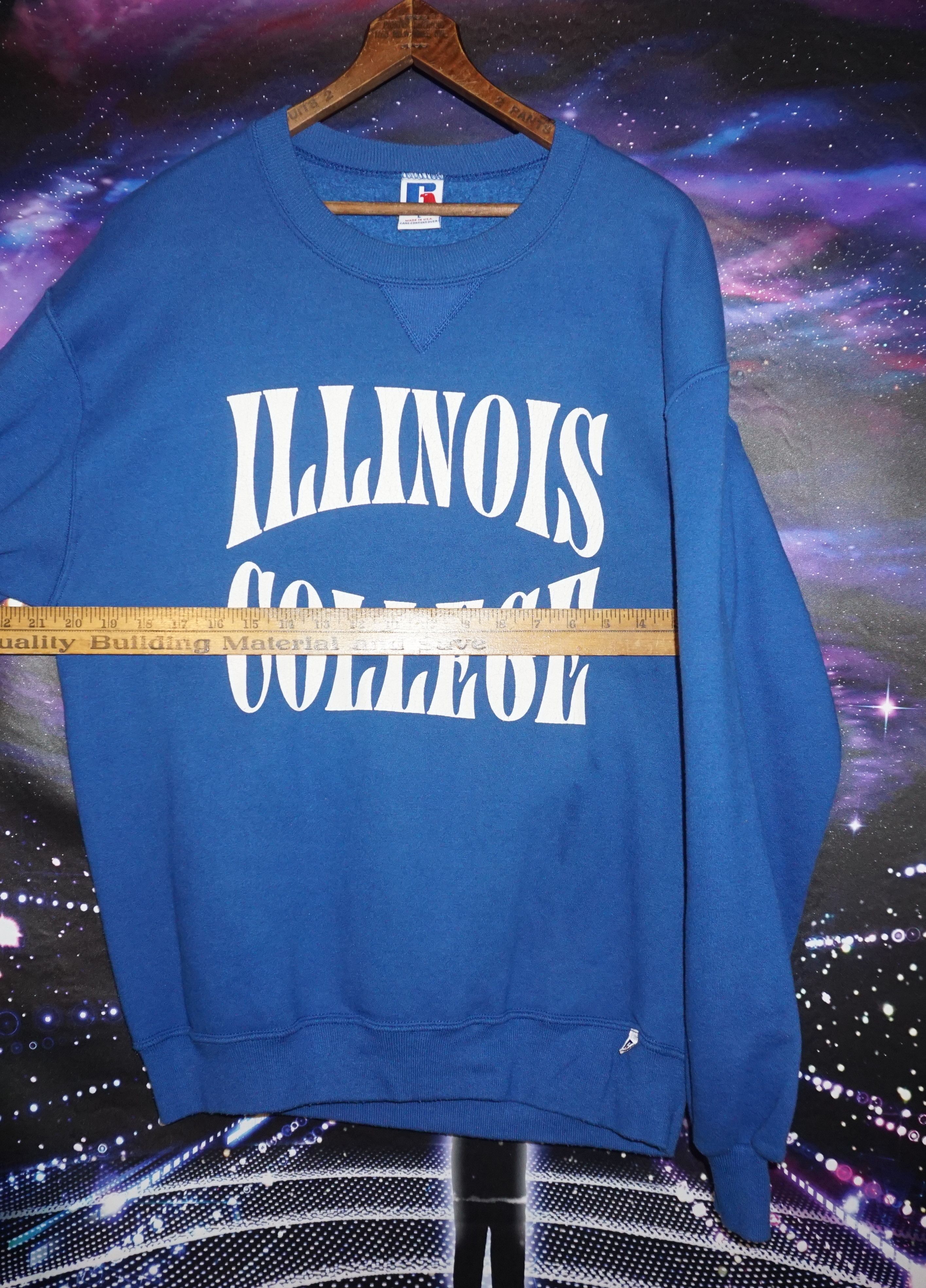Russell Athletic × Vintage Vintage Russel Athletic Illinois College Crewneck Size US L / EU 52-54 / 3 - 3 Thumbnail