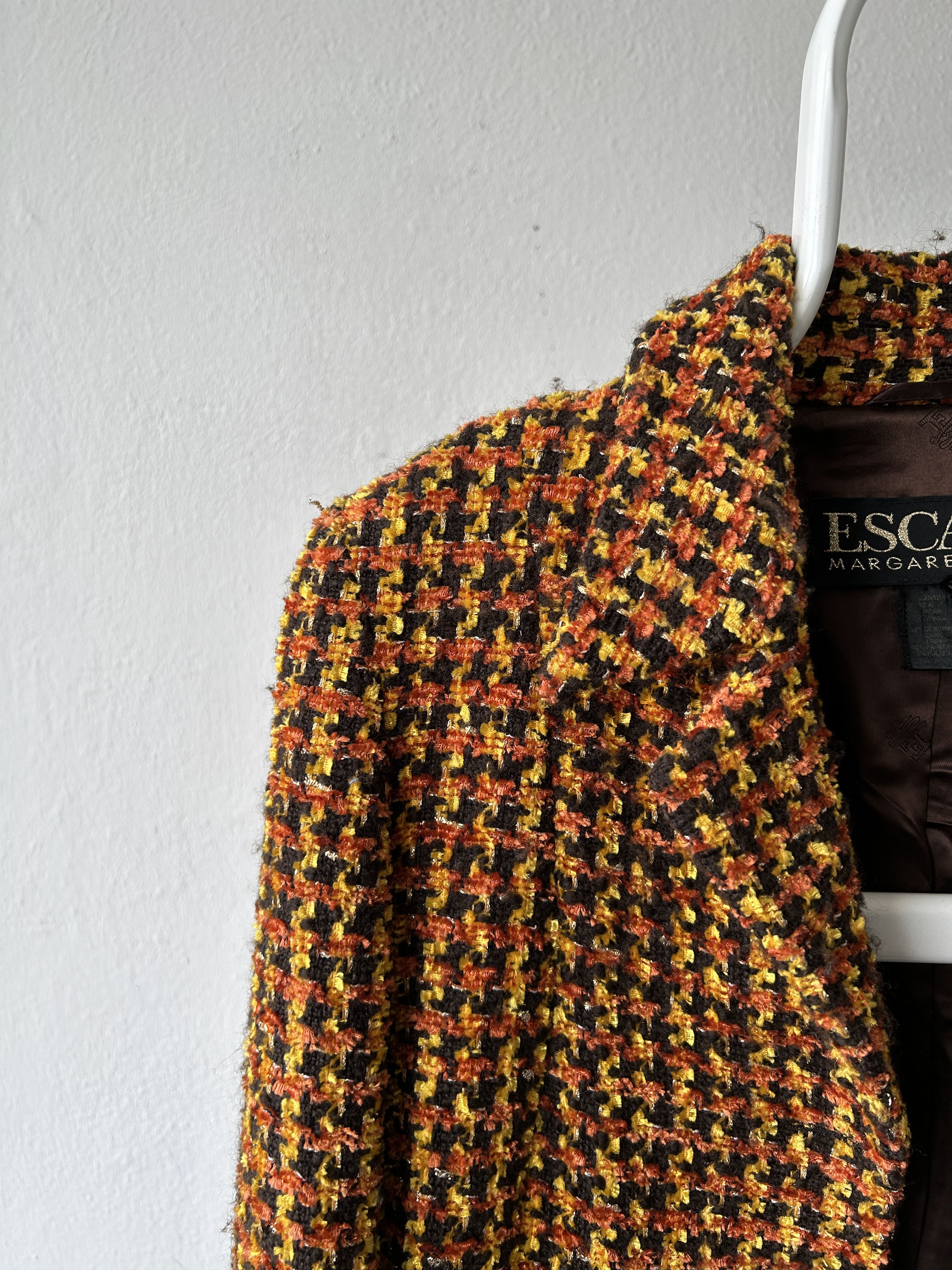 Escada Vintage Escada tweed blazer Size M / US 6-8 / IT 42-44 - 12 Thumbnail
