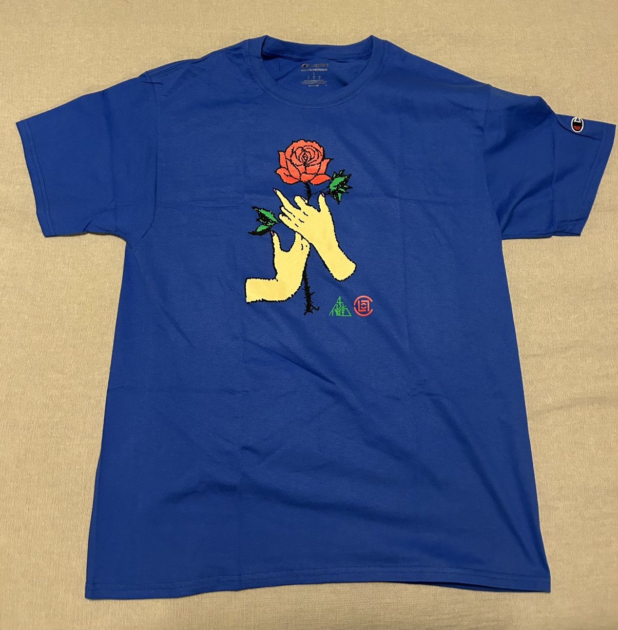 CLOT × Champion Clot x Champion Tee - L Size US L / EU 52-54 / 3 - 1 Thumbnail
