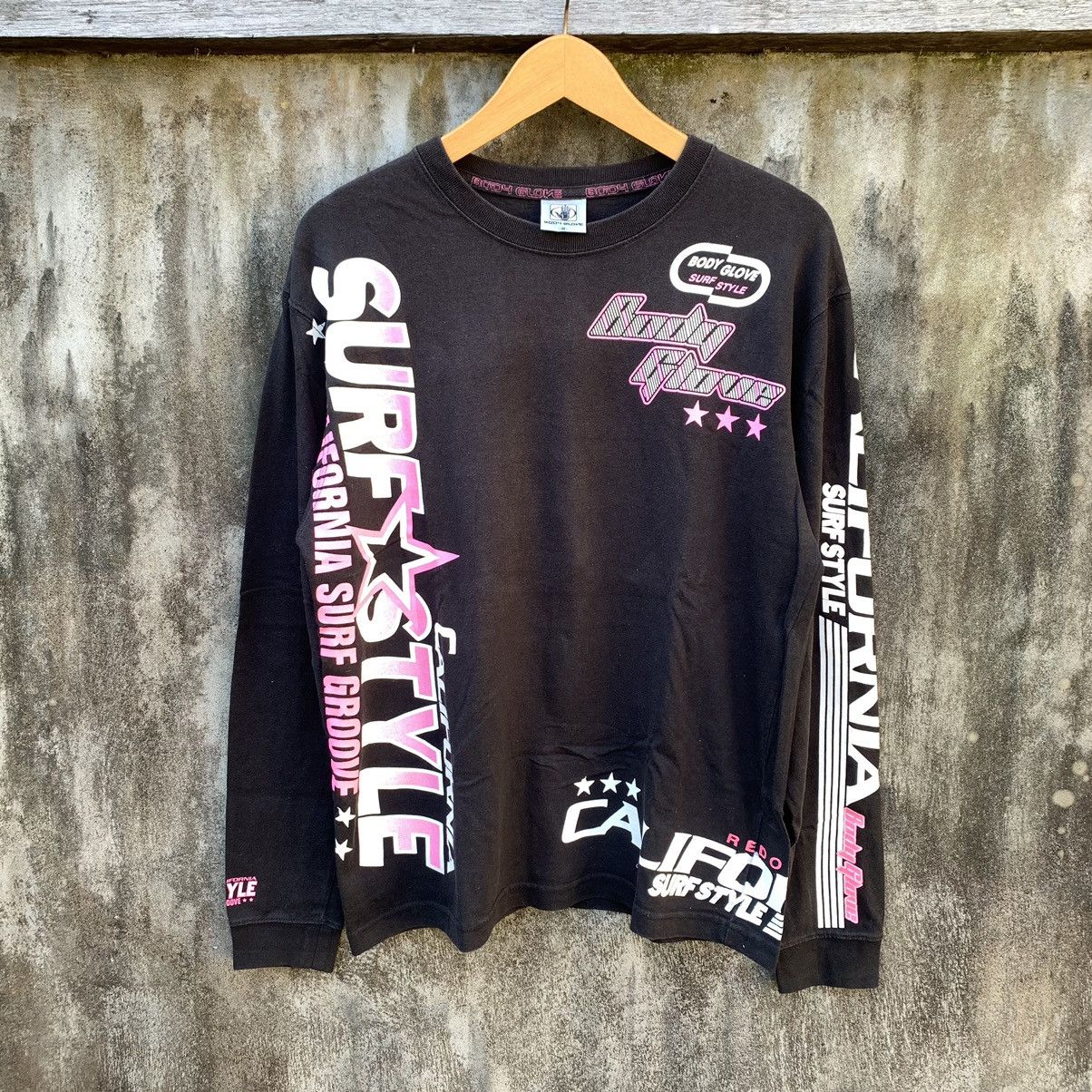 Japanese Brand JAPANESE Y2K BODY GLOVE POEM LONGSLEEVE HYSTERIC LGB STYLE Size US M / EU 48-50 / 2 - 1 Thumbnail