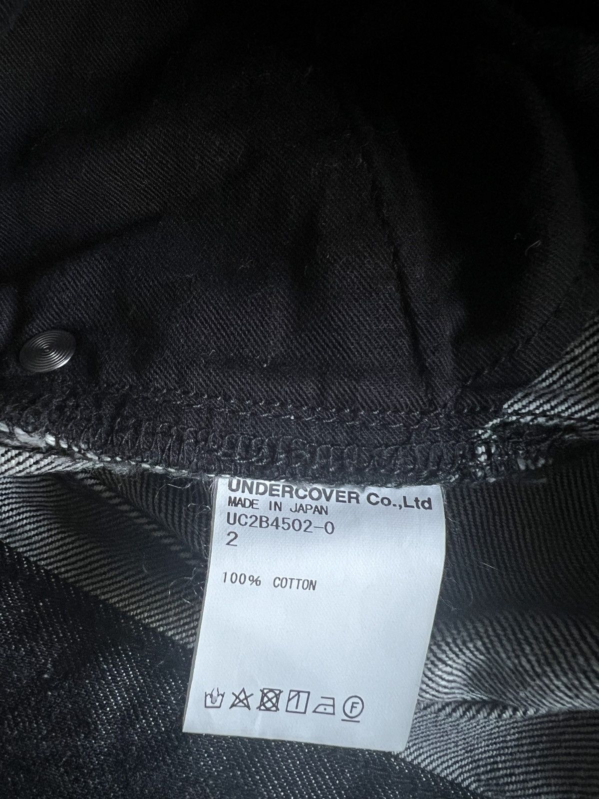 Jun Takahashi × Undercover Undercover AW22 Psycho Jeans Size US 32 / EU 48 - 7 Thumbnail