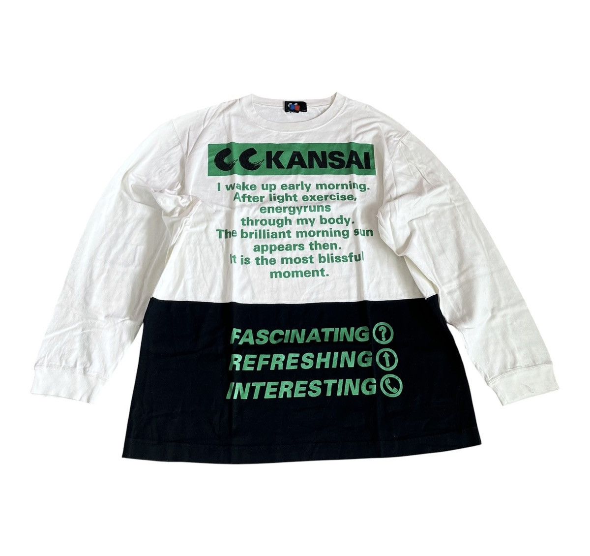 Kansai Yamamoto Vintage kansai yamamoto poems sweatshirt Size US M / EU 48-50 / 2 - 1 Thumbnail
