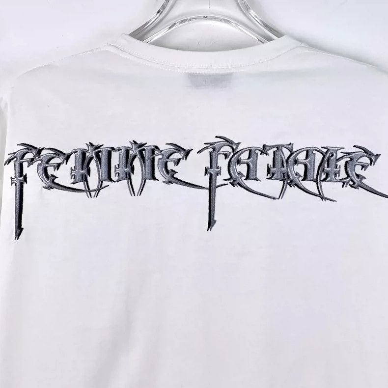Balenciaga Balenciaga White monogrammed embroidered cotton crew neck Size US S / EU 44-46 / 1 - 5 Thumbnail