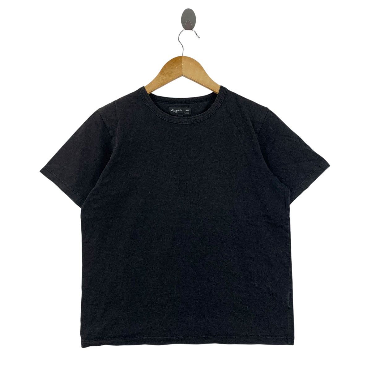 agnes b. Vintage AGNES B. PARIS Radio Design Designer Tshirt Size US L / EU 52-54 / 3 - 2 Thumbnail