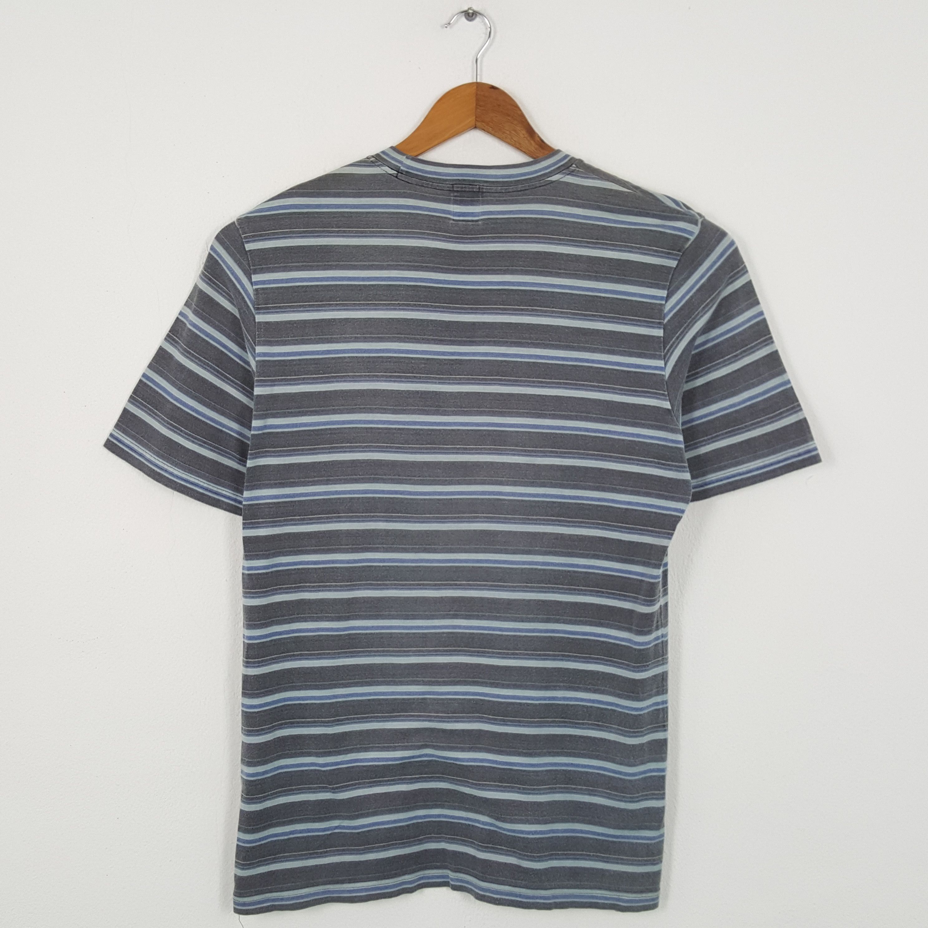 Japanese Brand × Vintage × Yohji Yamamoto Vintage YOHJI YAMAMOTO Japanese Designer Stripe T-Shirt Size US L / EU 52-54 / 3 - 3 Thumbnail