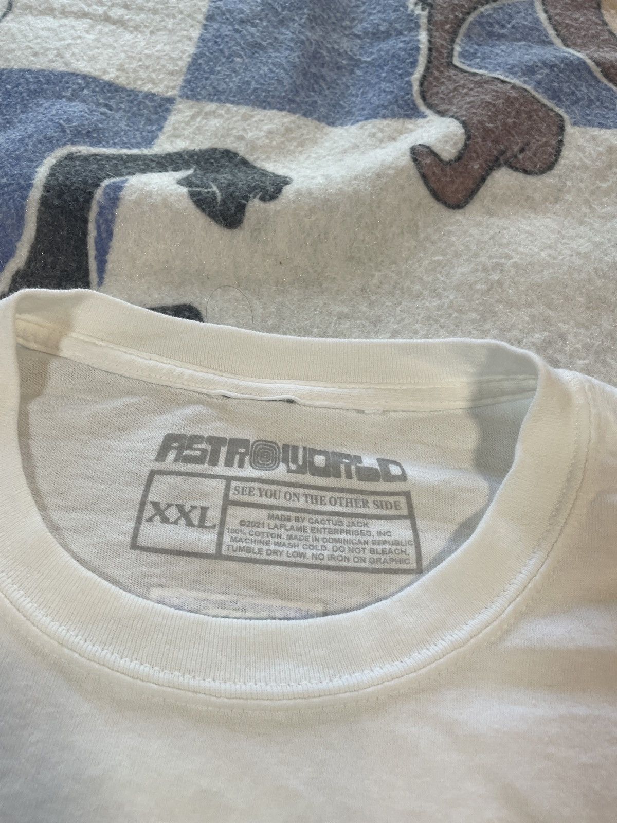 Travis Scott Travis Scott astroworld festival tee Size US XXL / EU 58 / 5 - 5 Thumbnail