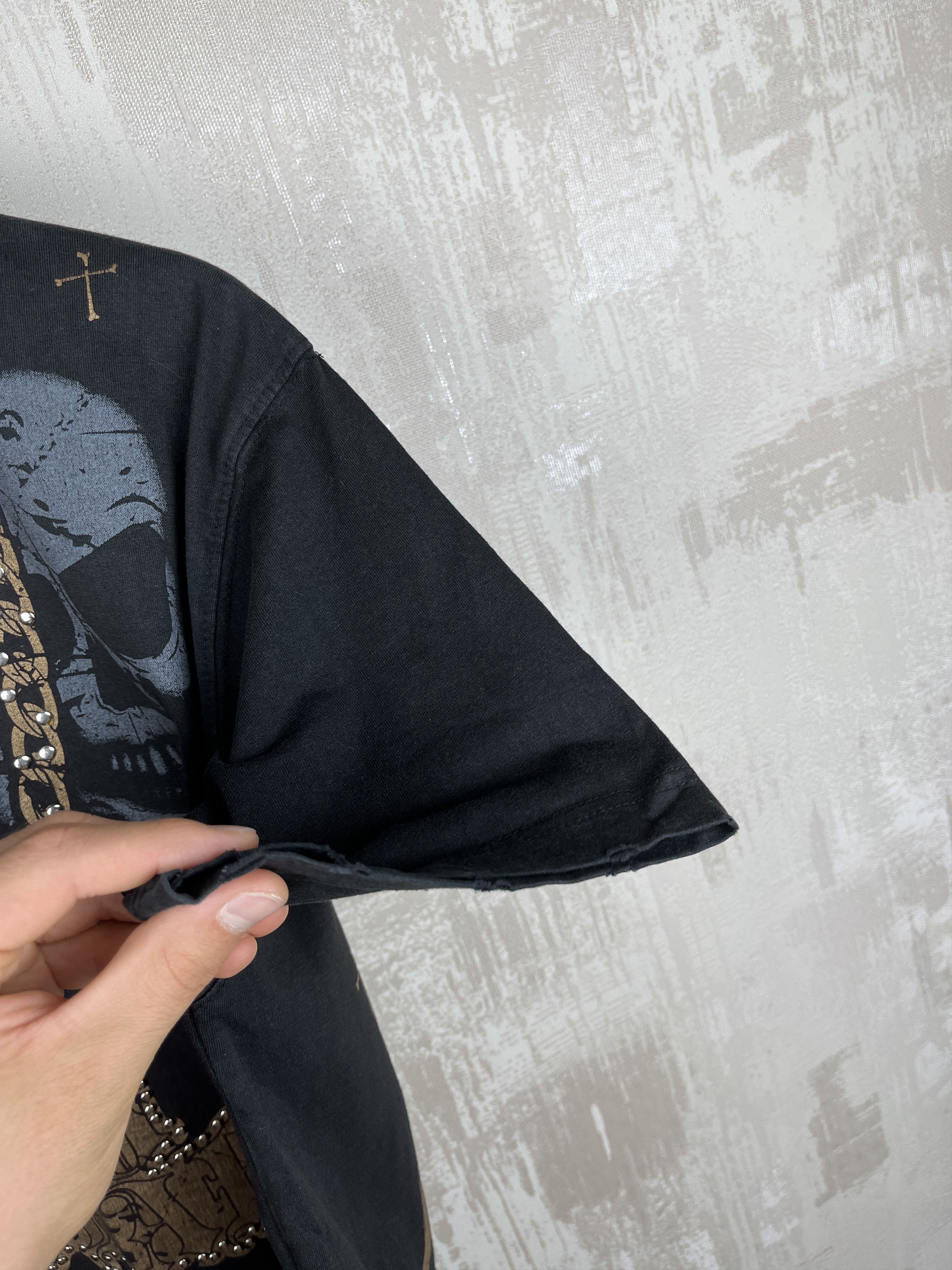 No Fear Vintage No Fear Prestige Apparel Skulls Distressed T-shirt Size US M / EU 48-50 / 2 - 14 Thumbnail