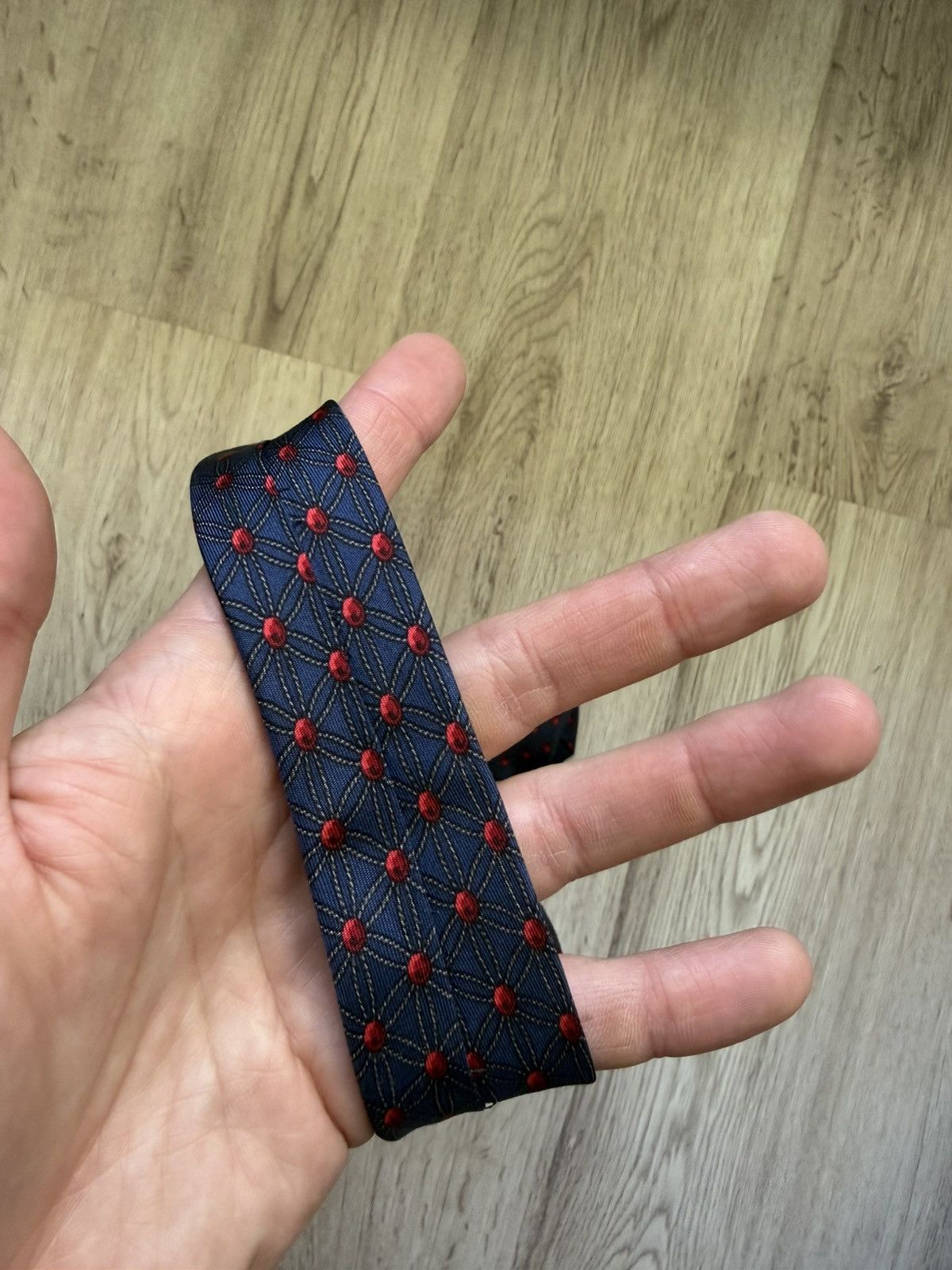 Hermes Hermes tie floral monogram silk Size ONE SIZE - 19 Thumbnail