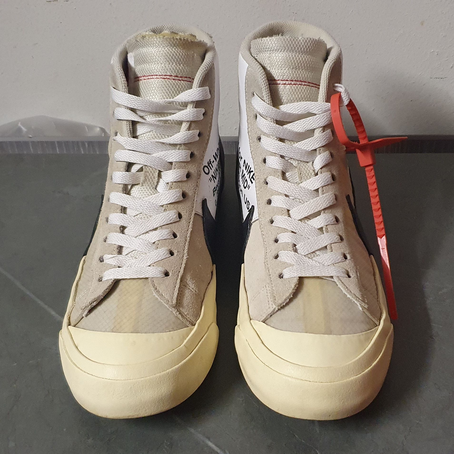 Nike × Off-White Nike Blazer Mid Off-White The Ten Size US 9.5 / EU 42-43 - 3 Thumbnail