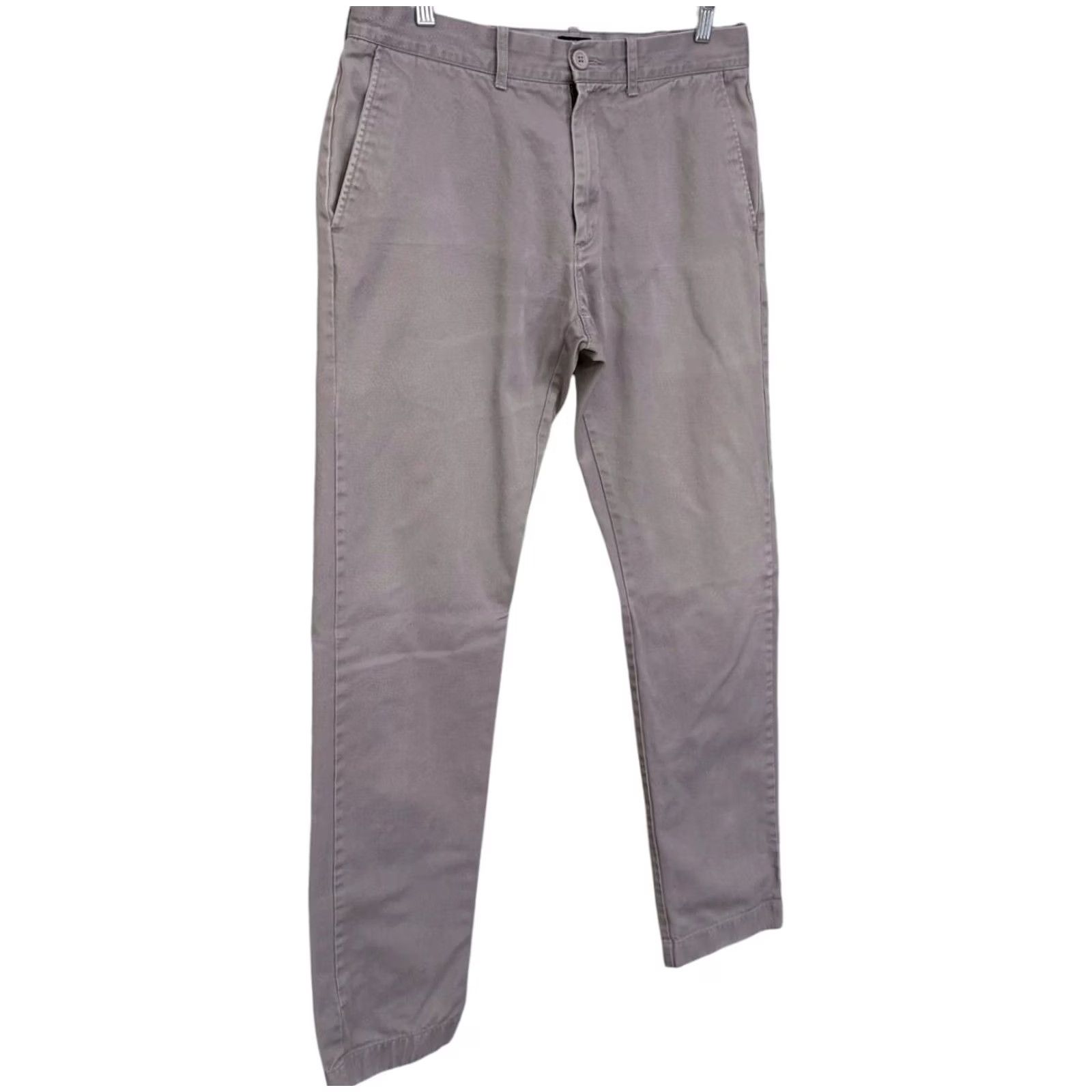 J.Crew J.Crew The Driggs Flat-Front Chino Pants Gray Men 32X32 Casual Preppy Golf Work Shirt/Pants Size US 32 / EU 48 - 3 Thumbnail