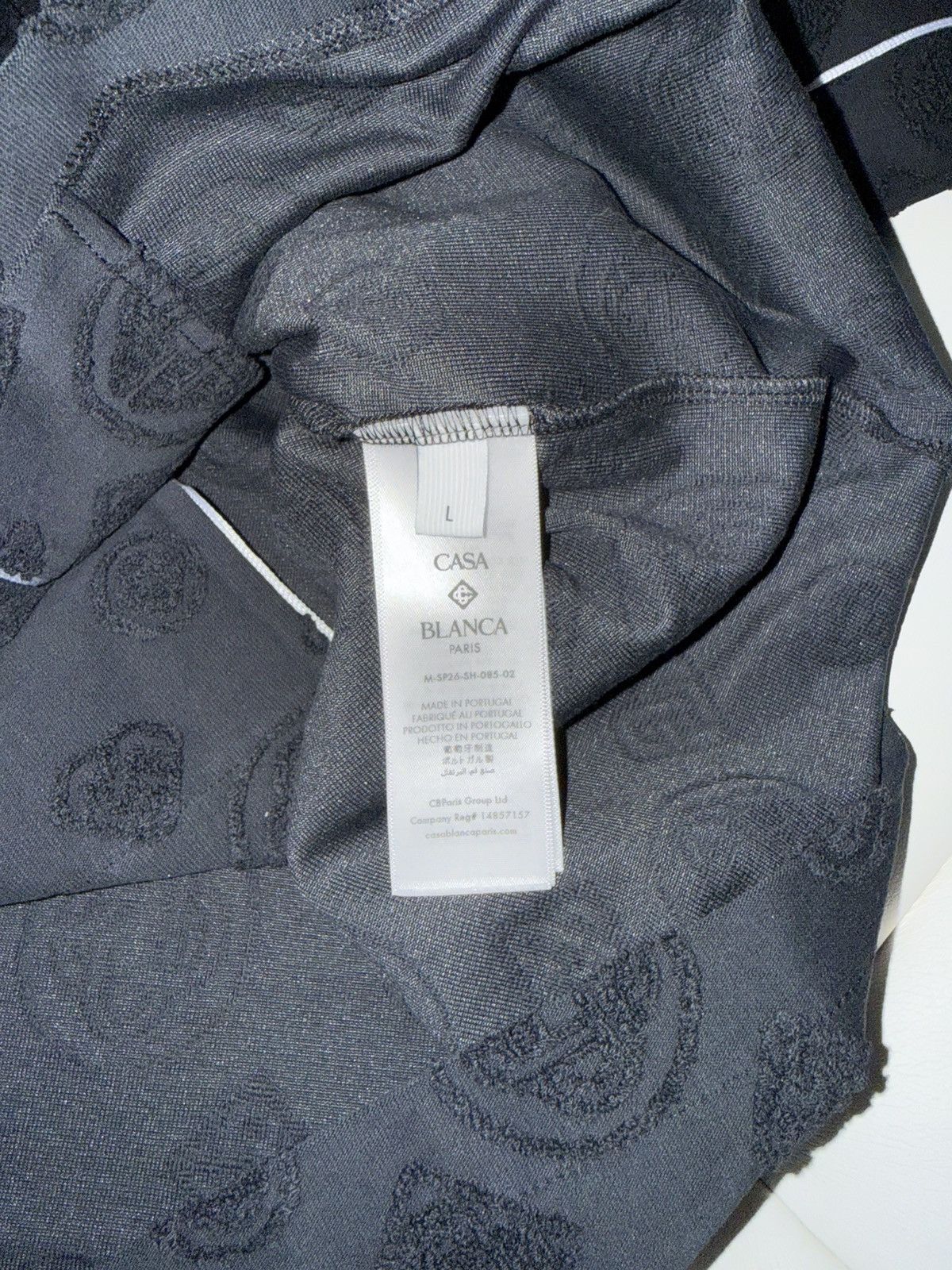Casablanca Toweling monogram set Size US M / EU 48-50 / 2 - 5 Thumbnail