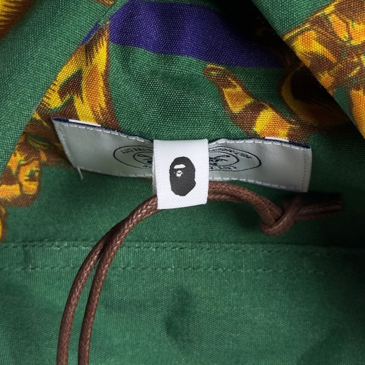 Bape Bape Double Ape Head Relaxed Shirt Green 2021 Size US S / EU 44-46 / 1 - 10 Thumbnail